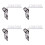 4Pcs Sinal De Madeira Jesus Quadro Para 6