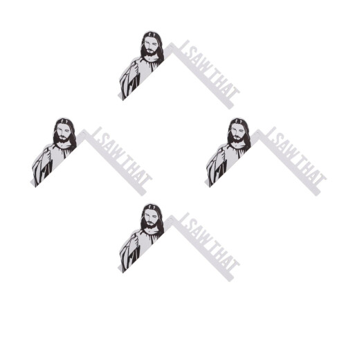 4Pcs Sinal De Madeira Jesus Quadro Para 1