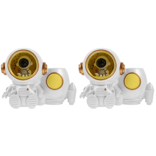 2 Unidades Canetas Resina Com Led 1