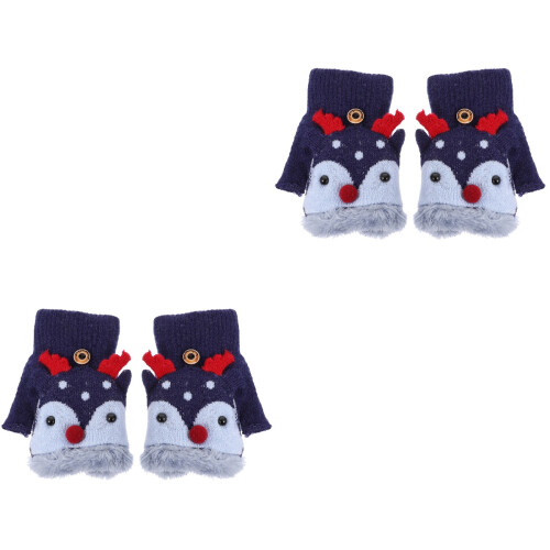 2 Pares De Luvas Luvas À De - 2