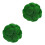 2 Unidades Bola De Grama De Artificial Verde Diâmetro 12 Cm 5