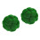 2 Unidades Bola De Grama De Artificial Verde Diâmetro 12 Cm 3