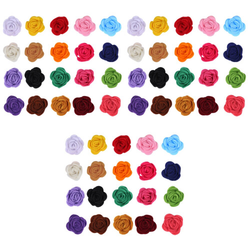 60 Unidades 3,5 Cm Rosas Para , , Scrap, Roupas 2