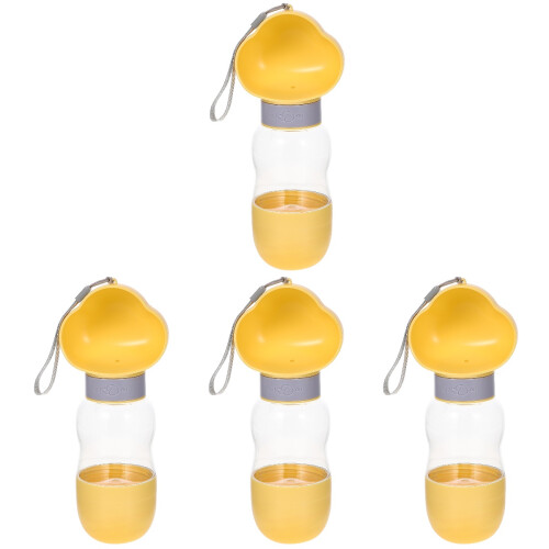 4Pcs Garrafa De Para Cachorro Com Para Comida Portátil 1