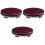 3Pcs Base Redonda Para , Drenante 3