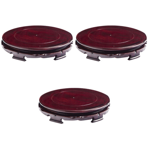 3Pcs Base Redonda Para , Drenante 2
