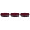 3Pcs Base Redonda Para , Drenante 4