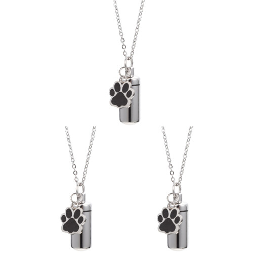 3Pcs Colar De E Cachorro Aço Inoxidável 1