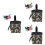 3Pcs Bolsa Para Petiscos De , E Cintura ( ) 6