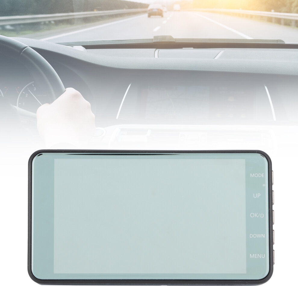 Dual Lens 4In Touch Screen 1080P Car Dvr With Night Vision And G-Sensor 7891359766524