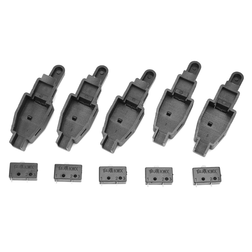 Corrosion-Resistant 10Pcs Tig Welding Switch Parts Black Abs Design 3511359768161