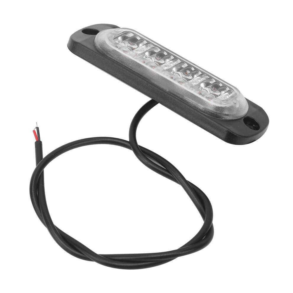 12V 4Led Car & Motorcycle Warning Ipx-4 Waterproof Yellow/Light 6941359774447