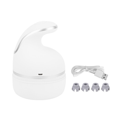 Pet USB Massager for Cats, 84 Contact Rotating Head, 2000mAh 1