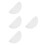 4Stk Bride Veil Damen Spitze Schleier Haaraccessoire 9