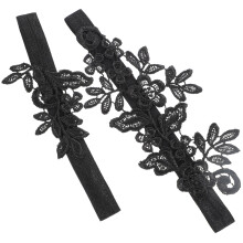 3Sets Beinstulpen Gürtel Hochzeit Elastisch