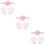 3 Sets Baby Spitzensöckchen Für Babykleidung 10