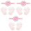 3 Sets Baby Spitzensöckchen Für Babykleidung 4