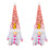 2Stk Valentines Day Schmuck Einhorn Partyzubehör 2
