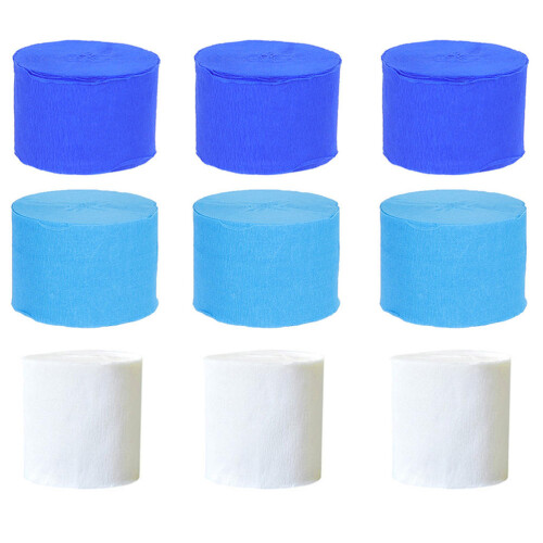 9 Krepppapier Für Geburtstagsfeier 2