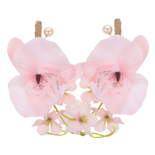 4 Kunstbloemen Corsages Bruid En Bruidsgom 2