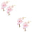 4 Kunstbloemen Corsages Bruid En Bruidsgom 8