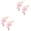 4 Kunstbloemen Corsages Bruid En Bruidsgom 5
