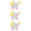 3Stk Resin Desktop Ornament Babyschieber Figur Kinder Geschenk 9