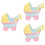 3Stk Resin Desktop Ornament Babyschieber Figur Kinder Geschenk 7