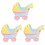 3Stk Resin Desktop Ornament Babyschieber Figur Kinder Geschenk 3