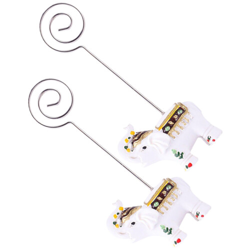 8 Elefant Platzkartenhalter Halter Hochzeitsdekoration 1