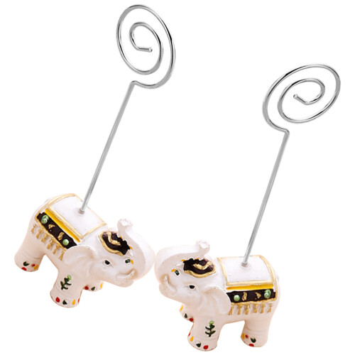 8 Elefant Platzkartenhalter Halter Hochzeitsdekoration 2