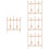 4 Mini Omheining Diy Fee Decoratie Voor Mini Huis 7