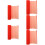 5 Rood Papier Chinese Blanko Schrijfpapier 10