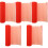 5 Rood Papier Chinese Blanko Schrijfpapier 3