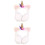 2St Winter Oorkappen Wit Unicorn Stijl Optimale Warmte 5
