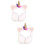 2St Winter Oorkappen Wit Unicorn Stijl Optimale Warmte 7