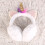 2St Winter Oorkappen Wit Unicorn Stijl Optimale Warmte 8