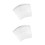 2St Wit Nylon Filterzak Vijver Aquarium Met Sluiting 5