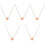 5St Madelief Bloem Ketting Roze Decor En Dames 3
