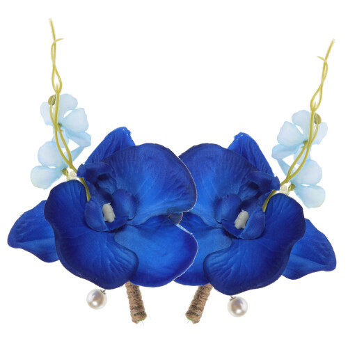 10 Bruiloft Boutonnière Kunstmatige Bruid En Bruidsgom 2