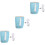 3St Flesje Warmingapparaat Babyvoeding Usb 5