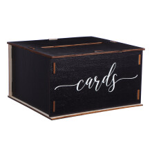 4Stk Holz Hochzeitskartenbox Mit Umschlaghalter Für Empfangsfeier Büro
