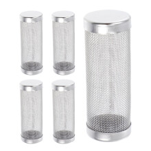 5Stk. Fischbecken-Filter Zulauf-Vorfilter 8,5 X 3 Cm
