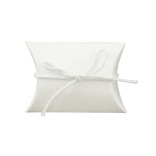 300Stk Weiße Pillow Geschenkboxen Für Süßigkeiten Und Kleine Geschenke