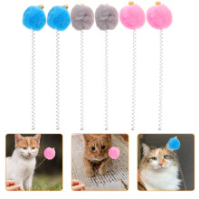 24 Katzen-Wand-Spielzeug Mit Saugnapf Und Trainingsstäbchen