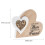 2Stk. Herz Holz Schild Muttertag 4