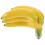4Stk. Kunstfrucht-Bananenstrauch Aus , 10