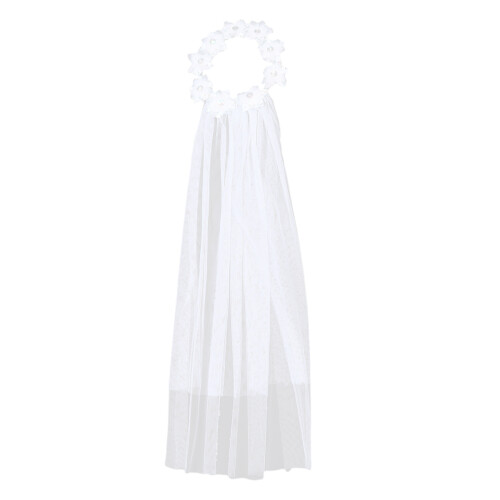 2St Witte Bruidssluier Bloem Decoratie Bruid Licht Elegant