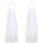 2St Witte Bruidssluier Bloem Decoratie Bruid Licht Elegant 2
