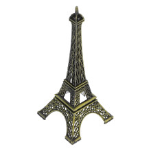 3Stk Eiffelturm Statue Metall Modell 3D Gebäude Für Party